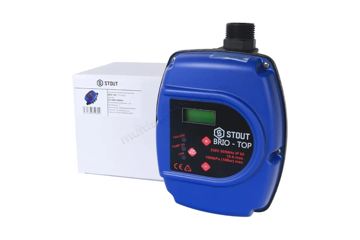Устройство управления насосом Stout Brio-Top SCS-0001-000062