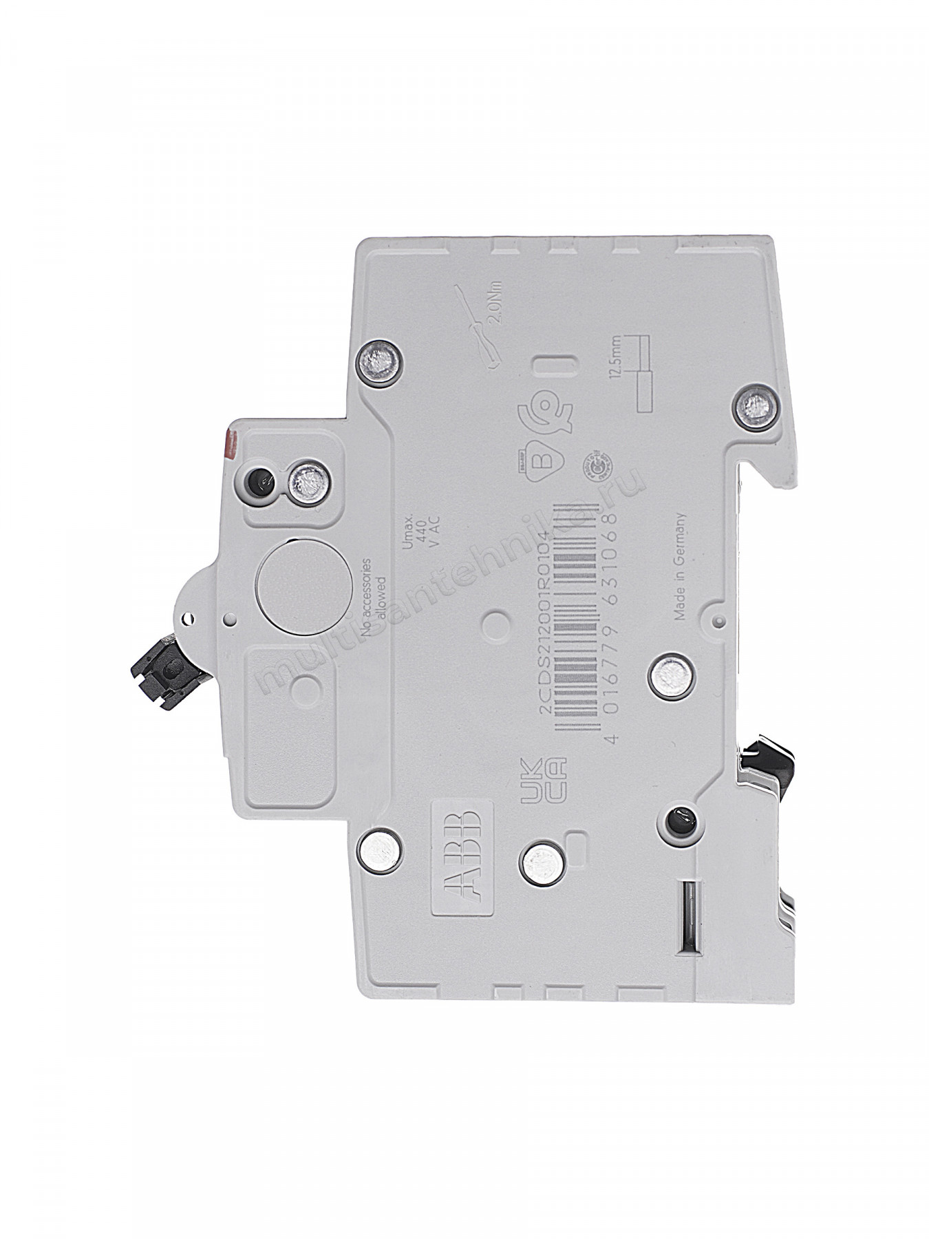 Автоматический выключатель ABB 2-полюсный SH202 C10 2CDS212001R0104