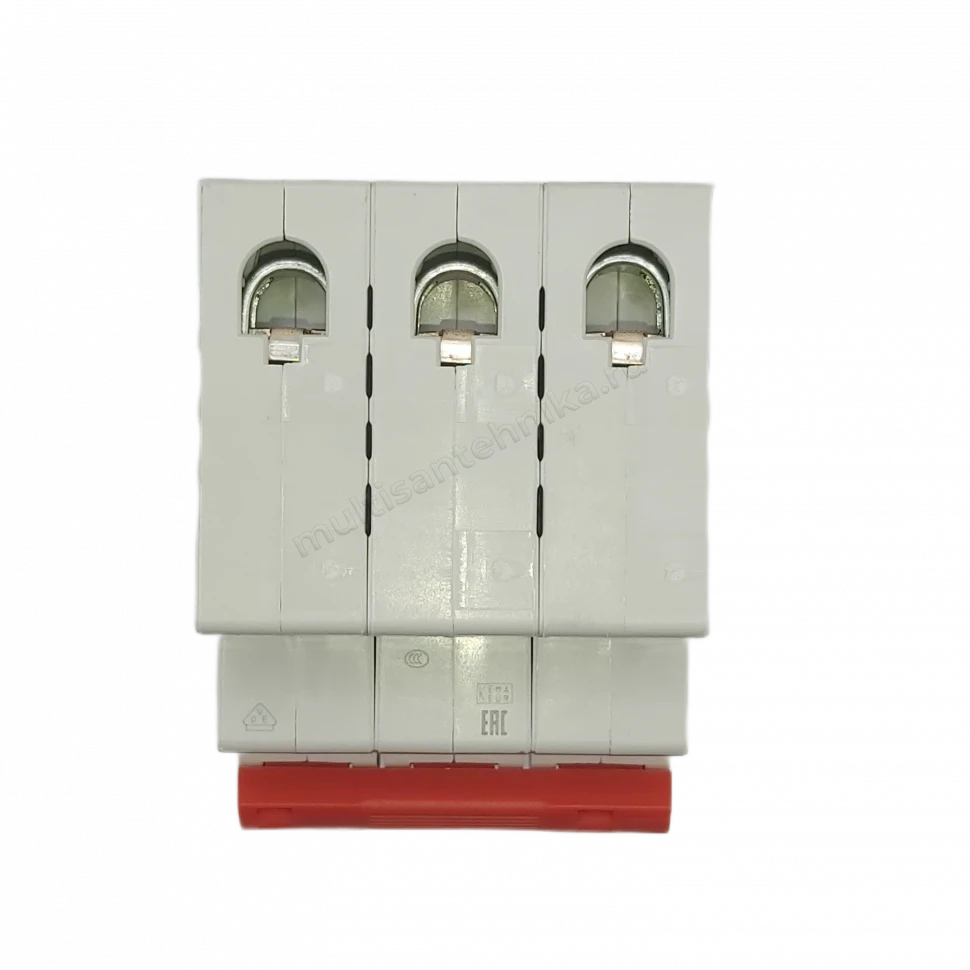 Рубильник ABB 3-полюсный SHD203/16 красный рычаг 2CDD273111R0016