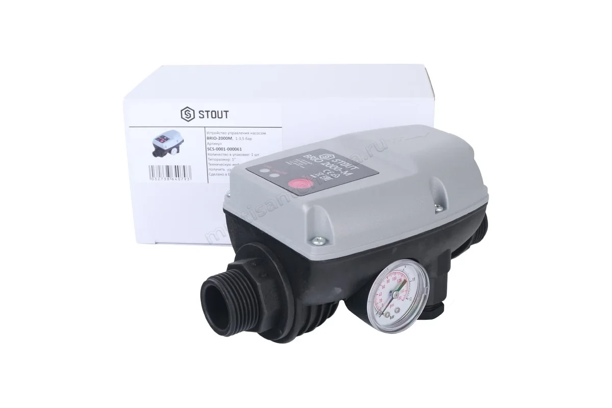 Устройство управления насосом Stout Brio-2000M SCS-0001-000061
