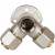Тройник STOUT винтовой настенный с креплением 1/2х20 SFS-0014-001220