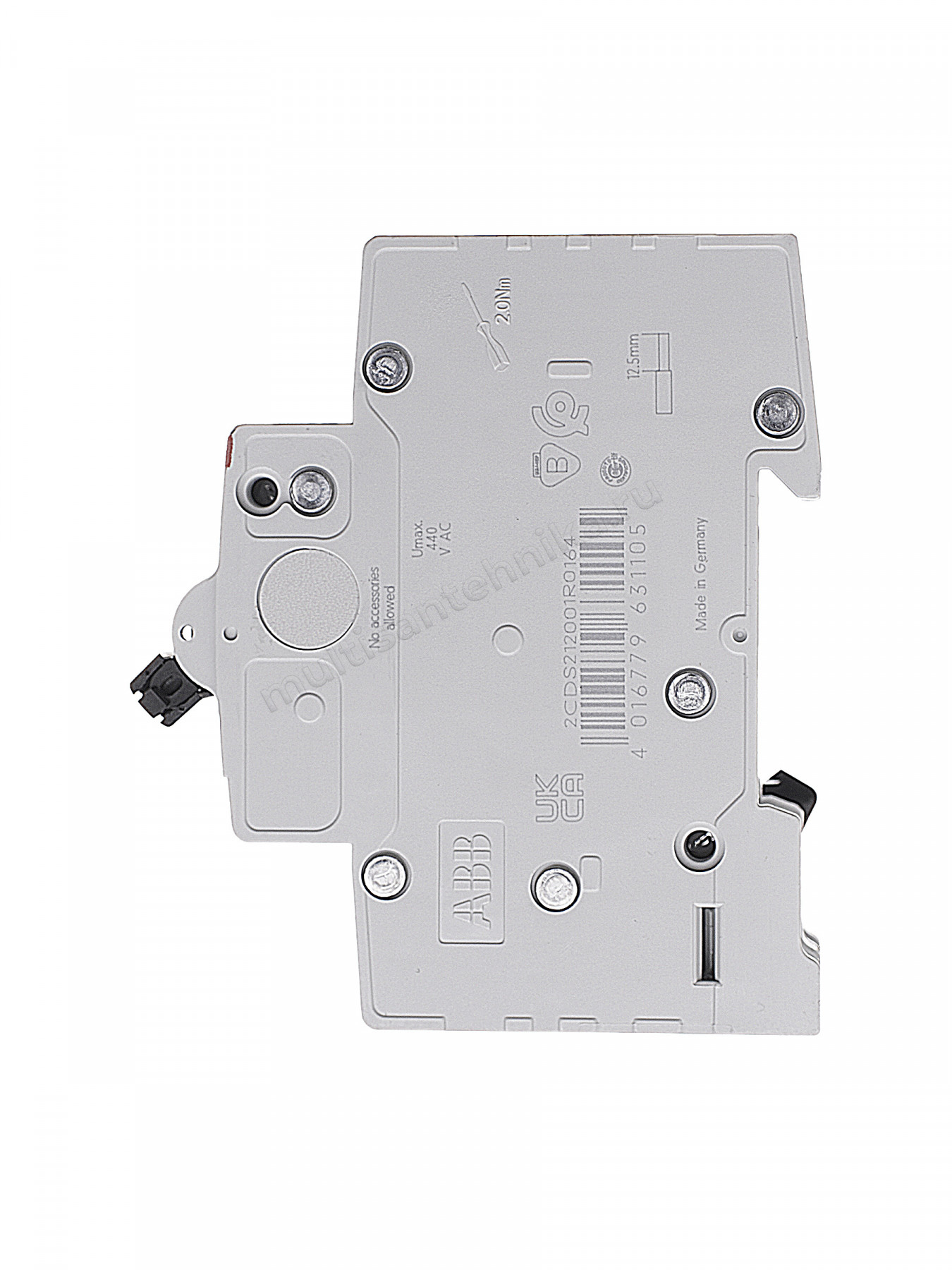 Автоматический выключатель ABB 2-полюсный SH202 C16 2CDS212001R0164