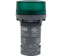 Лампа ABB CL2-502G зеленая со встроенным светодиодом 24В 1SFA619403R5022
