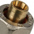 Тройник STOUT винтовой настенный с креплением 1/2х16 SFS-0014-001216