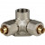 Тройник STOUT винтовой настенный с креплением 1/2х16 SFS-0014-001216