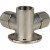 Тройник STOUT винтовой настенный с креплением 1/2х16 SFS-0014-001216