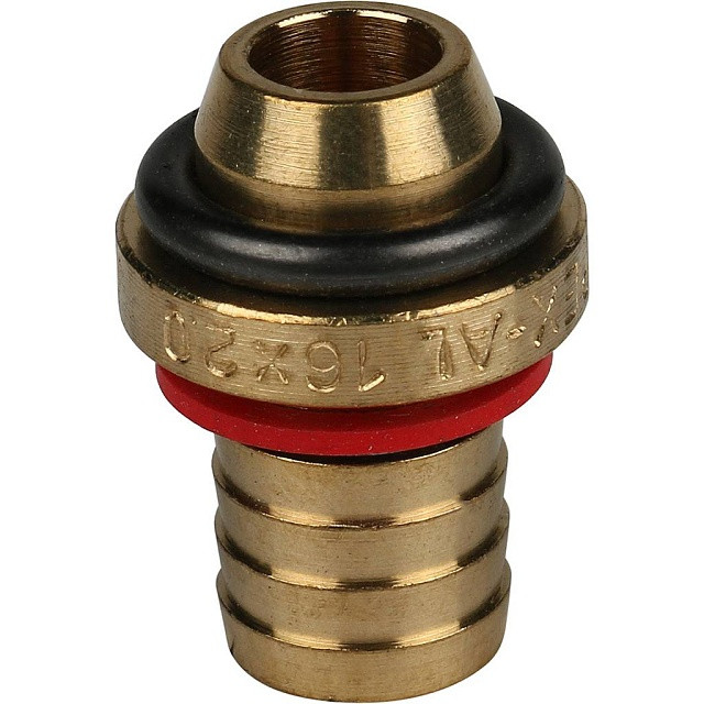 Тройник STOUT винтовой настенный с креплением 1/2х16 SFS-0014-001216
