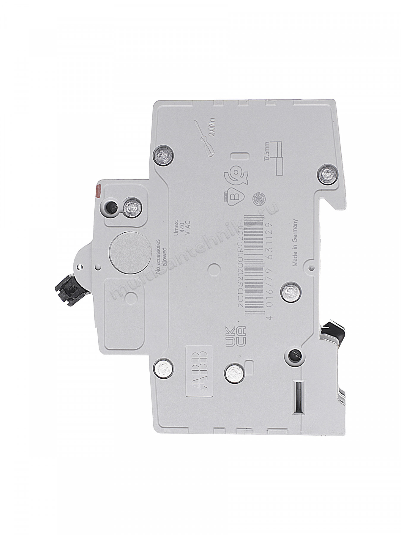 Автоматический выключатель ABB 2-полюсный SH202 C20 2CDS212001R0204