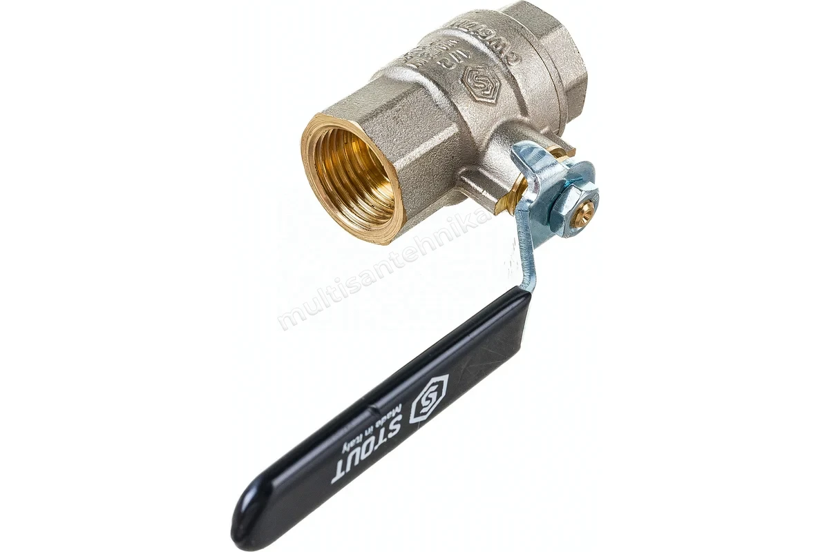 Кран Stout шаровой полнопроходной 1/2" SVB-0001-000015