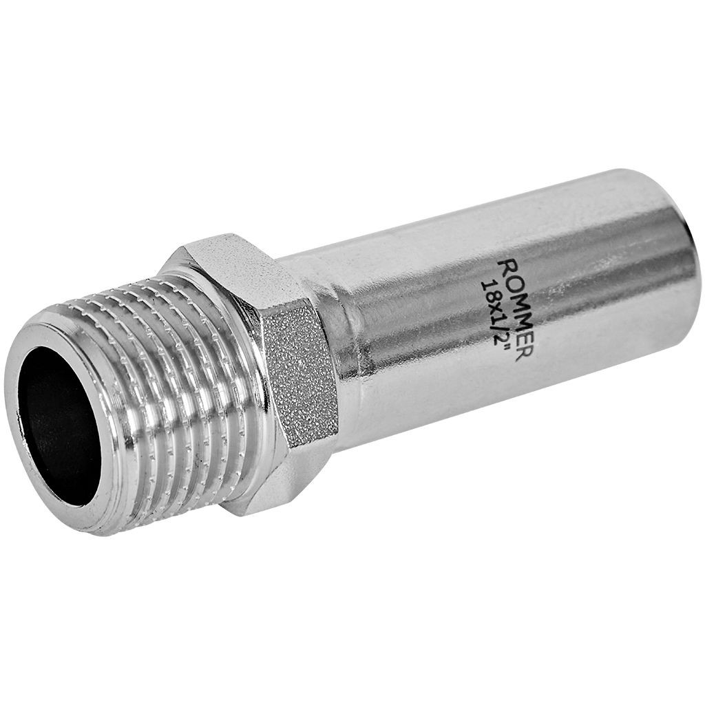 Вставка Rommer переходная НПр-НР 18x1/2" RSS-1024-001812