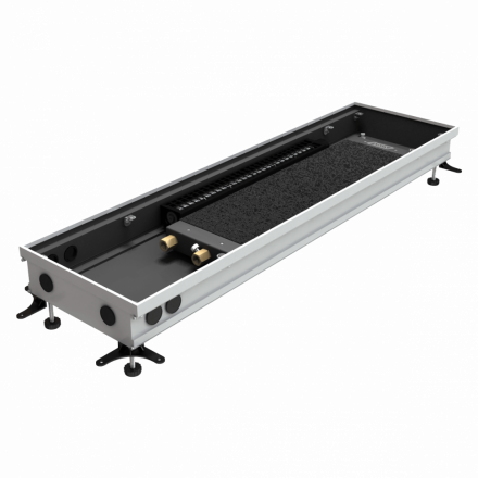 Конвектор ASKON внутрипольный водяной КВП 65/200/2200 АСКОН без вентилятора (с решеткой)