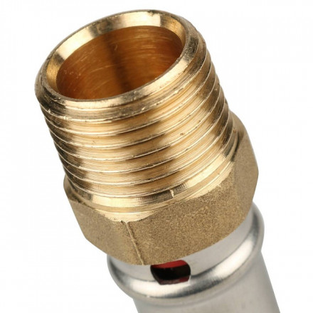 Переходник STOUT с наружной резьбой 1/2х16 прессовой винтовой SFP-0001-001216