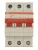 Рубильник ABB 3-полюсный SHD203/40 красный рычаг 2CDD273111R0040