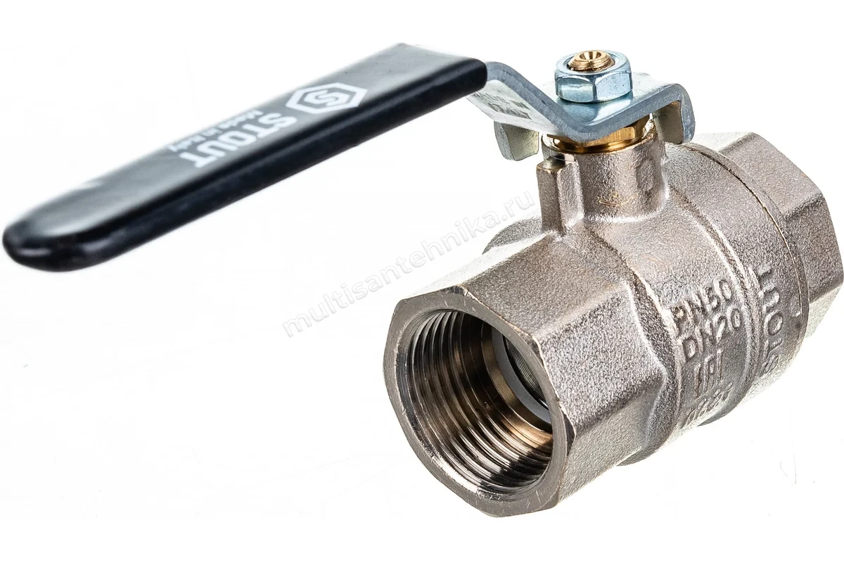 Кран Stout шаровой полнопроходной 3/4" SVB-0001-000020