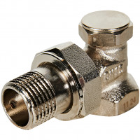 Клапан Rommer запорно-балансировочный угловой 3/4" RVL-0002-100020