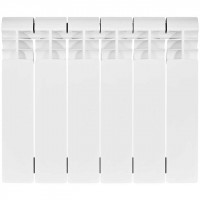 Биметаллический радиатор STOUT Vega 350 BM 6 секции боковое подключение SRB-1310-035006