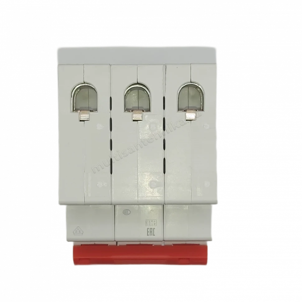 Рубильник ABB 3-полюсный SHD203/50 красный рычаг 2CDD273111R0050