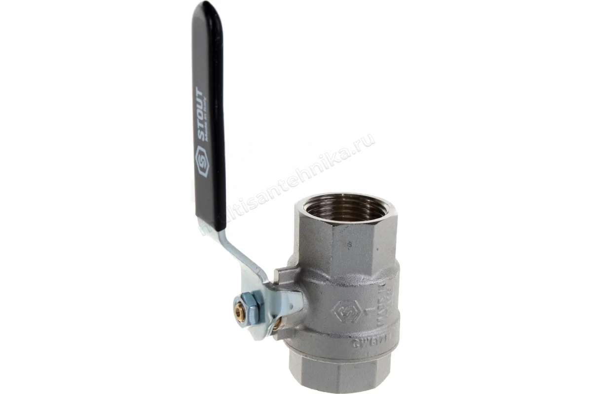 Кран Stout шаровой полнопроходной 1" SVB-0001-000025