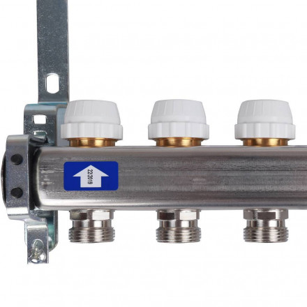 Коллектор STOUT из нержавеющей стали без расходомеров 13 вых. SMS 0922 000013