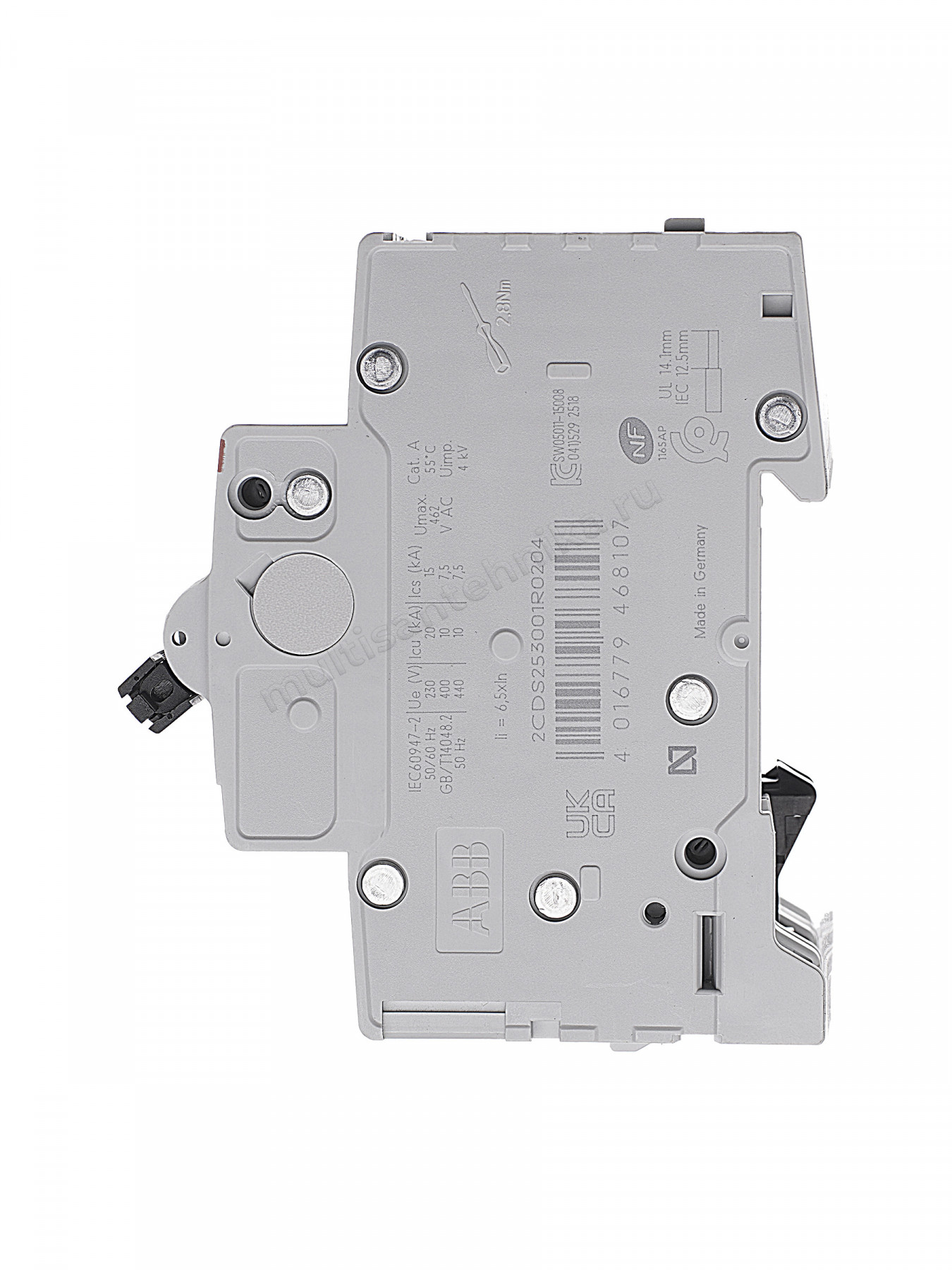 Автоматический выключатель ABB 3-полюсный S203 C20 2CDS253001R0204
