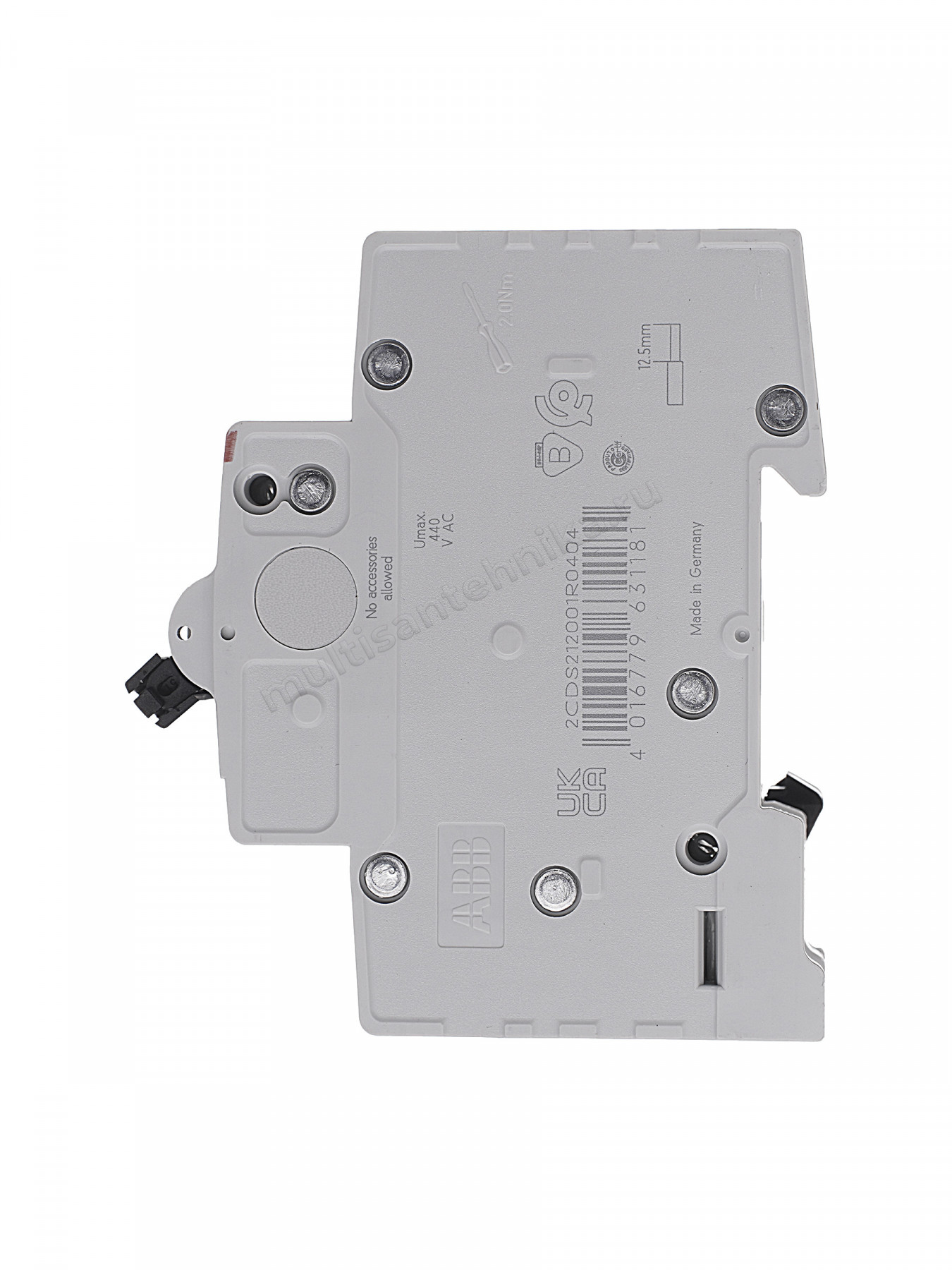 Автоматический выключатель ABB 2-полюсный SH202 C40 2CDS212001R0404