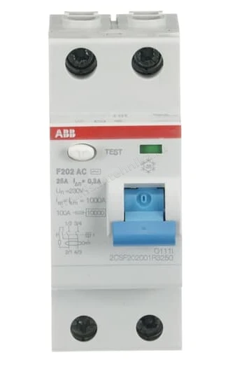 УЗО ABB 2 модуля F202  АС-25/0,3 2CSF202001R3250