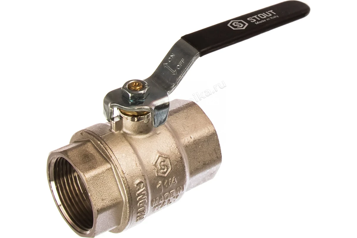 Кран Stout шаровой полнопроходной 1 1/4" SVB-0001-000032