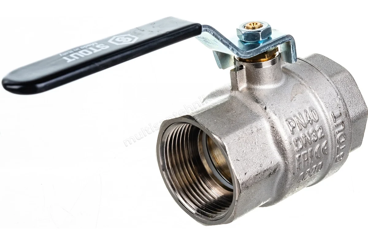Кран Stout шаровой полнопроходной 1 1/4" SVB-0001-000032