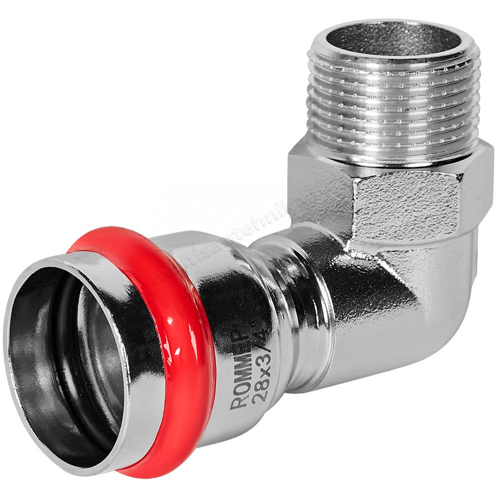 Угольник Rommer переходник ВПр-Нр 28x3/4 RSS-1010-002834