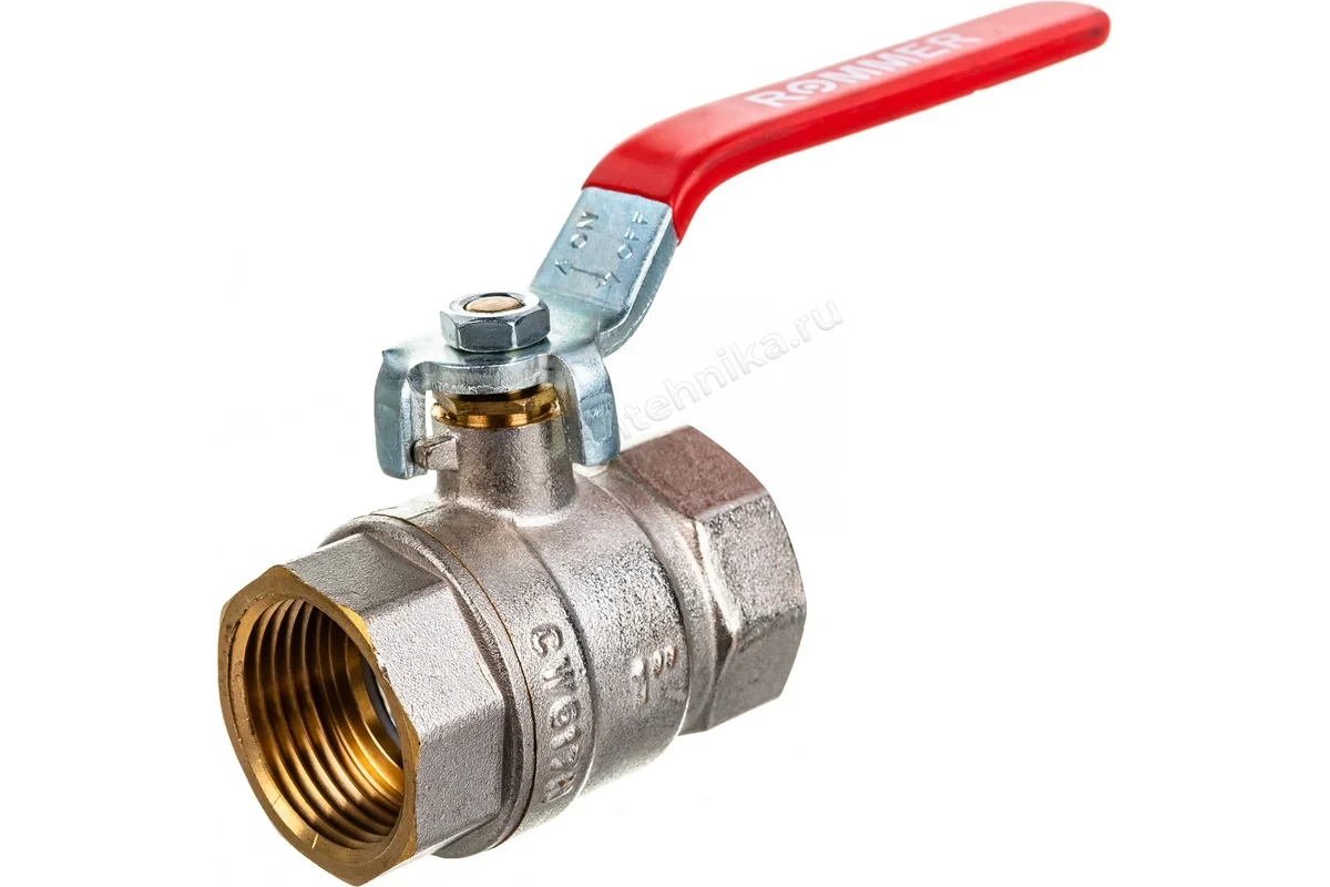Кран Rommer шаровой полнопроходной 1" ВН/ВН RBV-0001-0110325