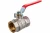 Кран Rommer шаровой полнопроходной 1" ВН/ВН RBV-0001-0110325