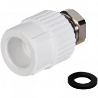 Муфта Pro Aqua комбинированная с накидной гайкой 20x1/2 PA29008