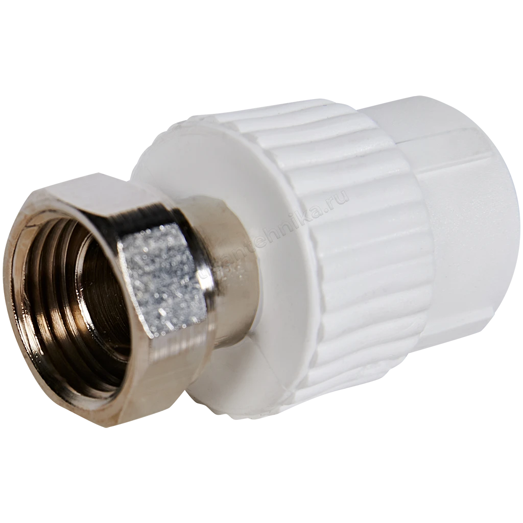 Муфта Pro Aqua комбинированная с накидной гайкой 20x1/2 PA29008