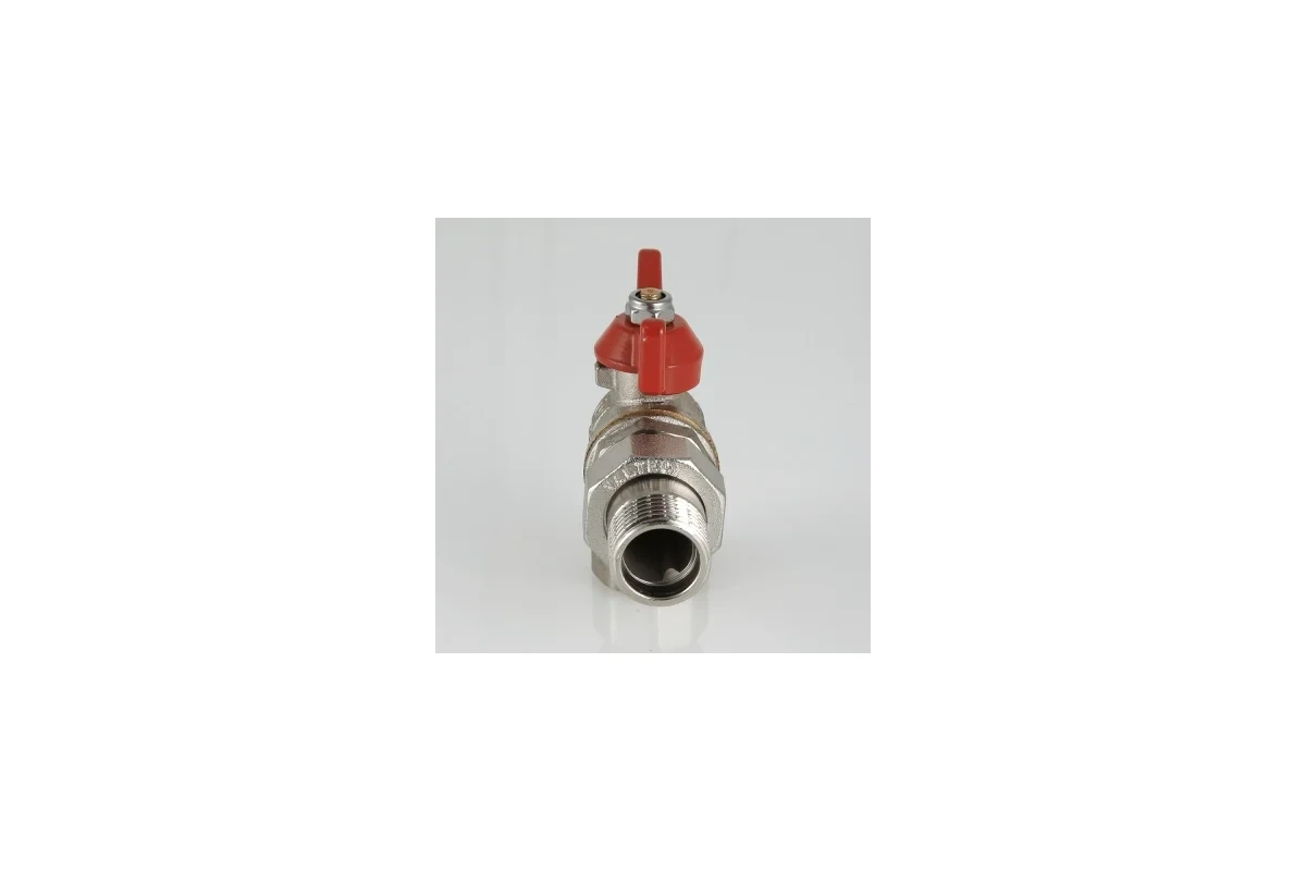 Шаровой угловой кран с полусгоном 1" вн.-нар. Valtec BASE VT.228.N.06