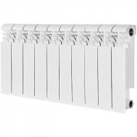 Биметаллический радиатор STOUT Vega 350 BM 10 секции боковое подключение SRB-1310-035010