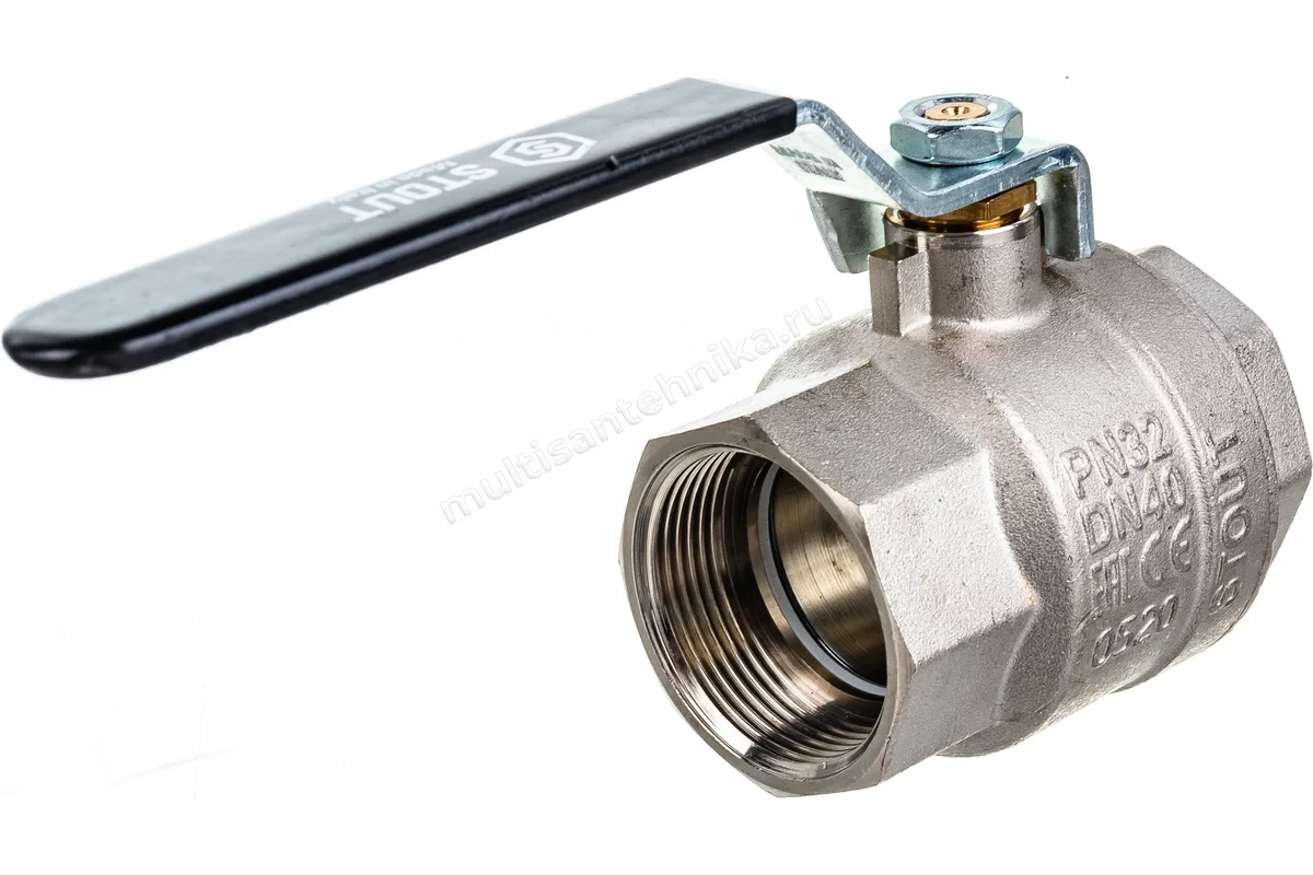 Кран Stout шаровой полнопроходной 1 1/2" SVB-0001-000040