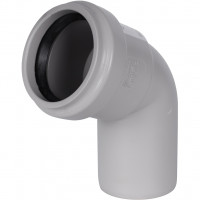 Отвод STOUT канализационный бесшумный D58х67° SKB-0011-005867