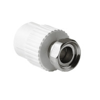 Муфта Pro Aqua комбинированная с накидной гайкой 20x3/4" PA29010
