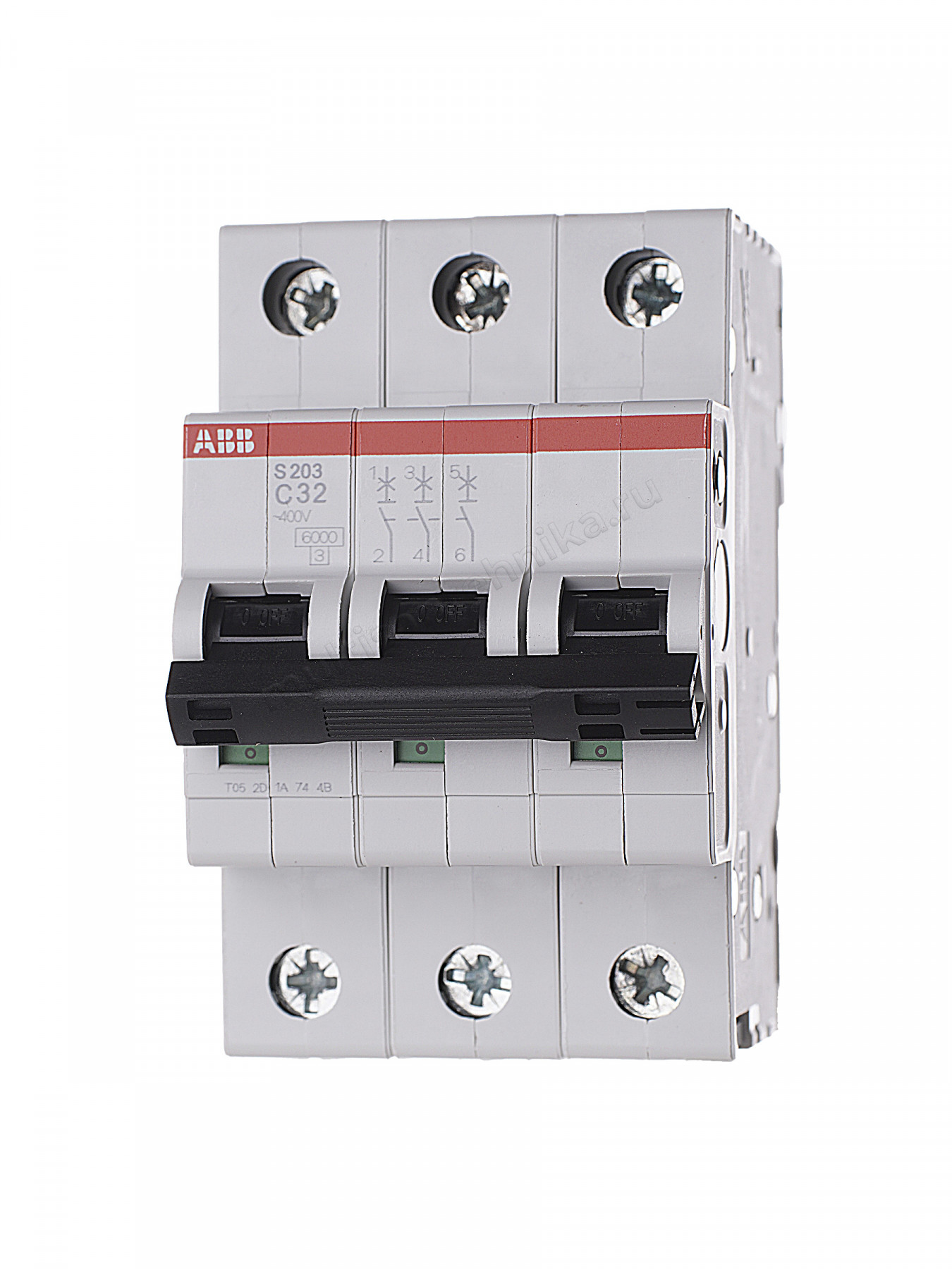 Автоматический выключатель ABB 3-полюсный S203 C32 2CDS253001R0324