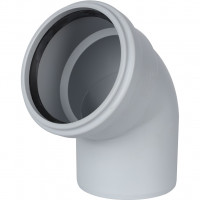 Отвод STOUT канализационный бесшумный D110х67° SKB-0011-011067
