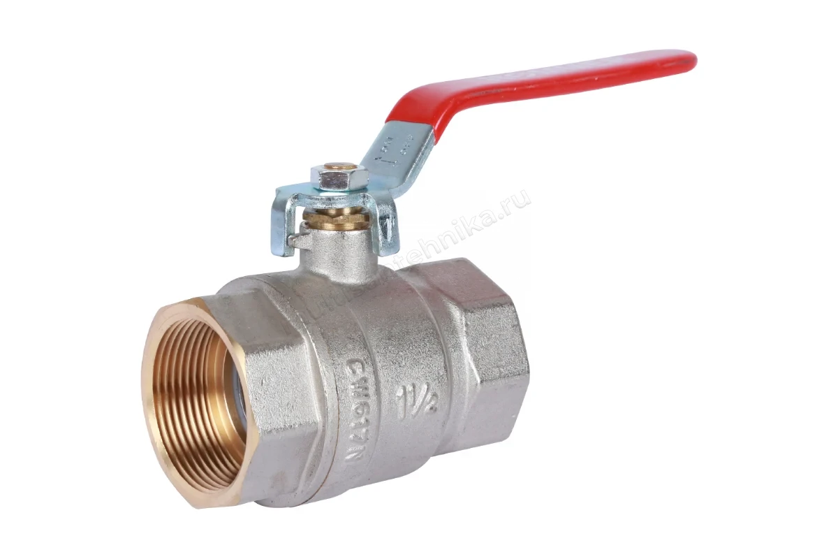 Кран Rommer шаровой полнопроходной 1 1/2" ВН/ВН RBV-0001-0110340