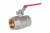 Кран Rommer шаровой полнопроходной 1 1/2" ВН/ВН RBV-0001-0110340