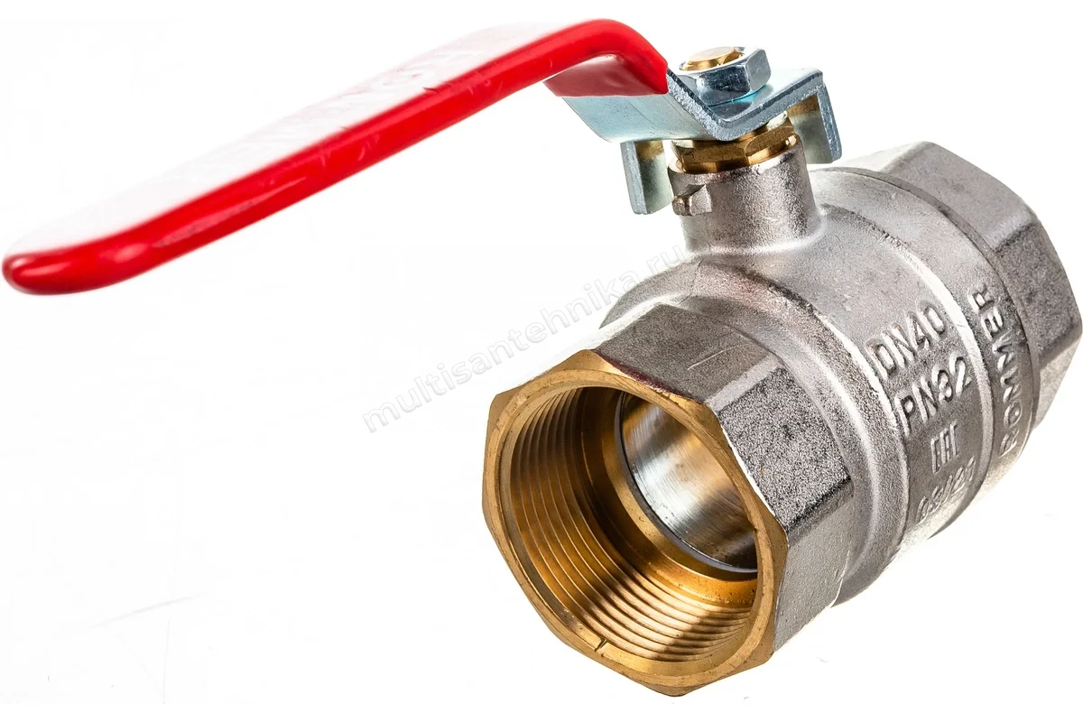 Кран Rommer шаровой полнопроходной 1 1/2" ВН/ВН RBV-0001-0110340