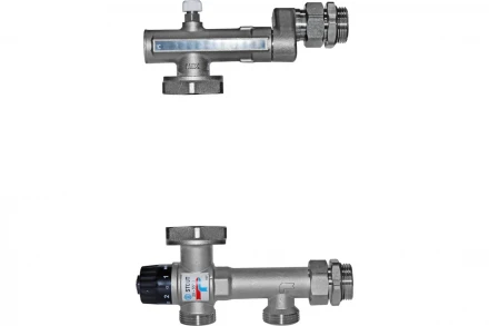 Насосно-смесительный узел STOUT с термостатическим клапаном 20-55°C, без насоса SDG-0120-005010