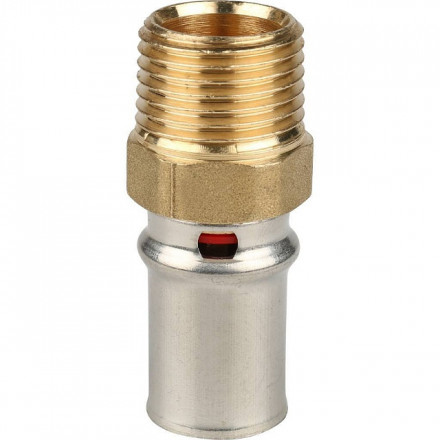 Переходник STOUT с наружной резьбой 1х26 прессовой винтовой SFP-0001-000126