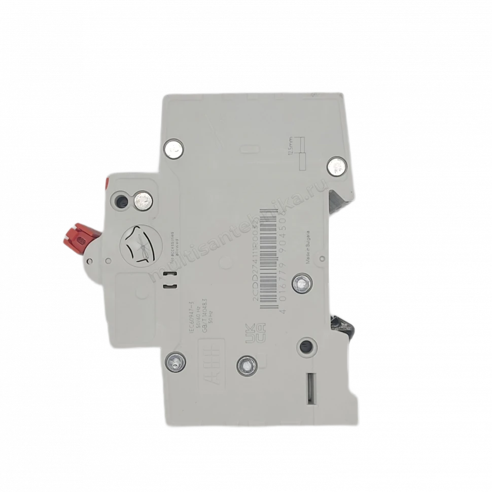 Рубильник ABB 4-полюсный SHD204/32 красный рычаг 2CDD274111R0032