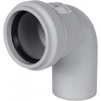 Отвод STOUT канализационный бесшумный D58х87° SKB-0012-005887