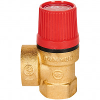 Клапан Rommer предохранительный 3 бар 1/2"x3/4" RVS-0001-003015