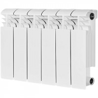 Биметаллический радиатор STOUT Vega 200 BM 6 секции боковое подключение SRB-1310-020006