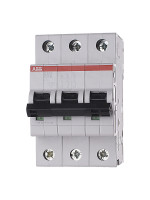 Автоматический выключатель ABB 3-полюсный S203 C50 2CDS253001R0504